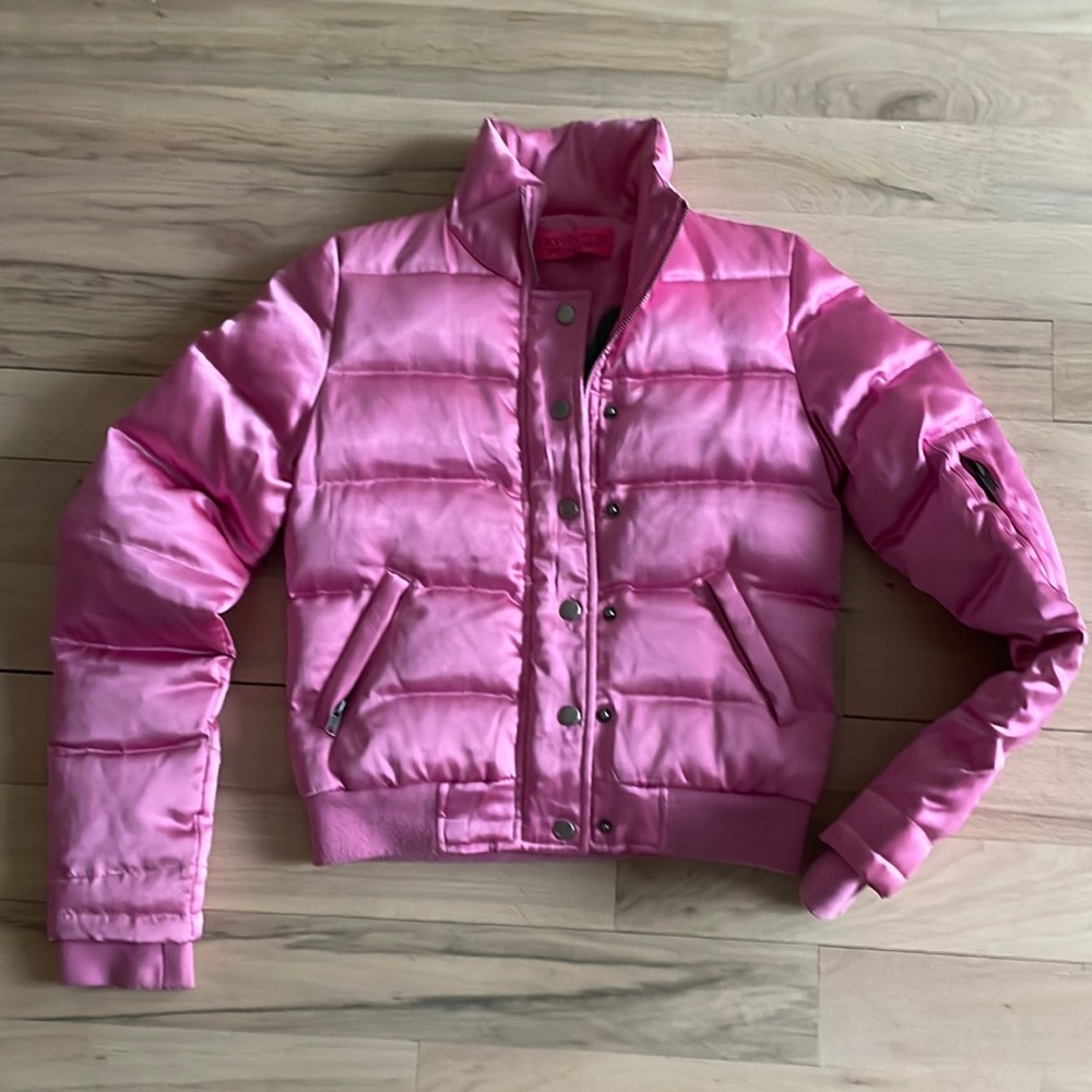 Juicy couture pink bomber